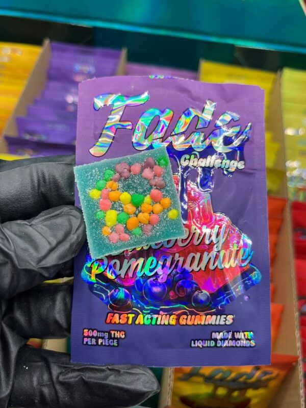 Fade Blueberry Edibles Pomegranate