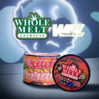 Whole Melt Extracts X the Water Boyz – Peach Paradise Live Rosin – 2GM