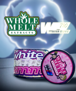 Whole Melt Extracts X the Water Boyz – White Gummy Live Rosin – 2GM