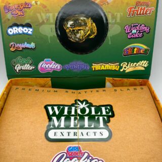 Whole Melt Extracts Girl Scout Cookies | Shatter Slabs
