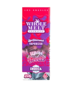 White Berries Whole Melts Disposable – Indica