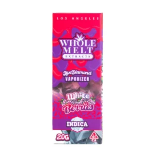 White Berries Whole Melts Disposable – Indica