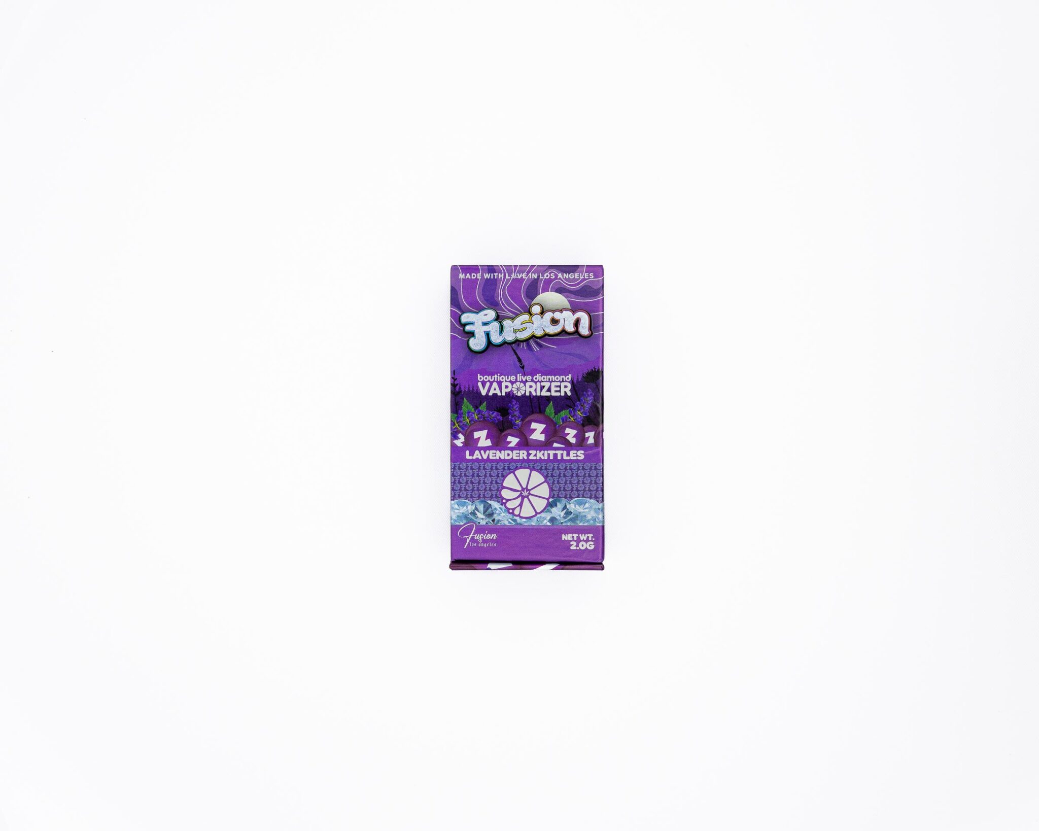 Lavender Zkittles Whole Melts x Fusion – 2G Indica Disposable Vape