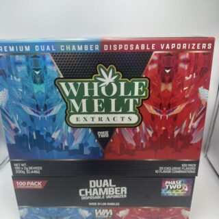WHOLE MELT EXTRACTS PHASE TWO DUAL CHAMBER 2G DISPOSABLE
