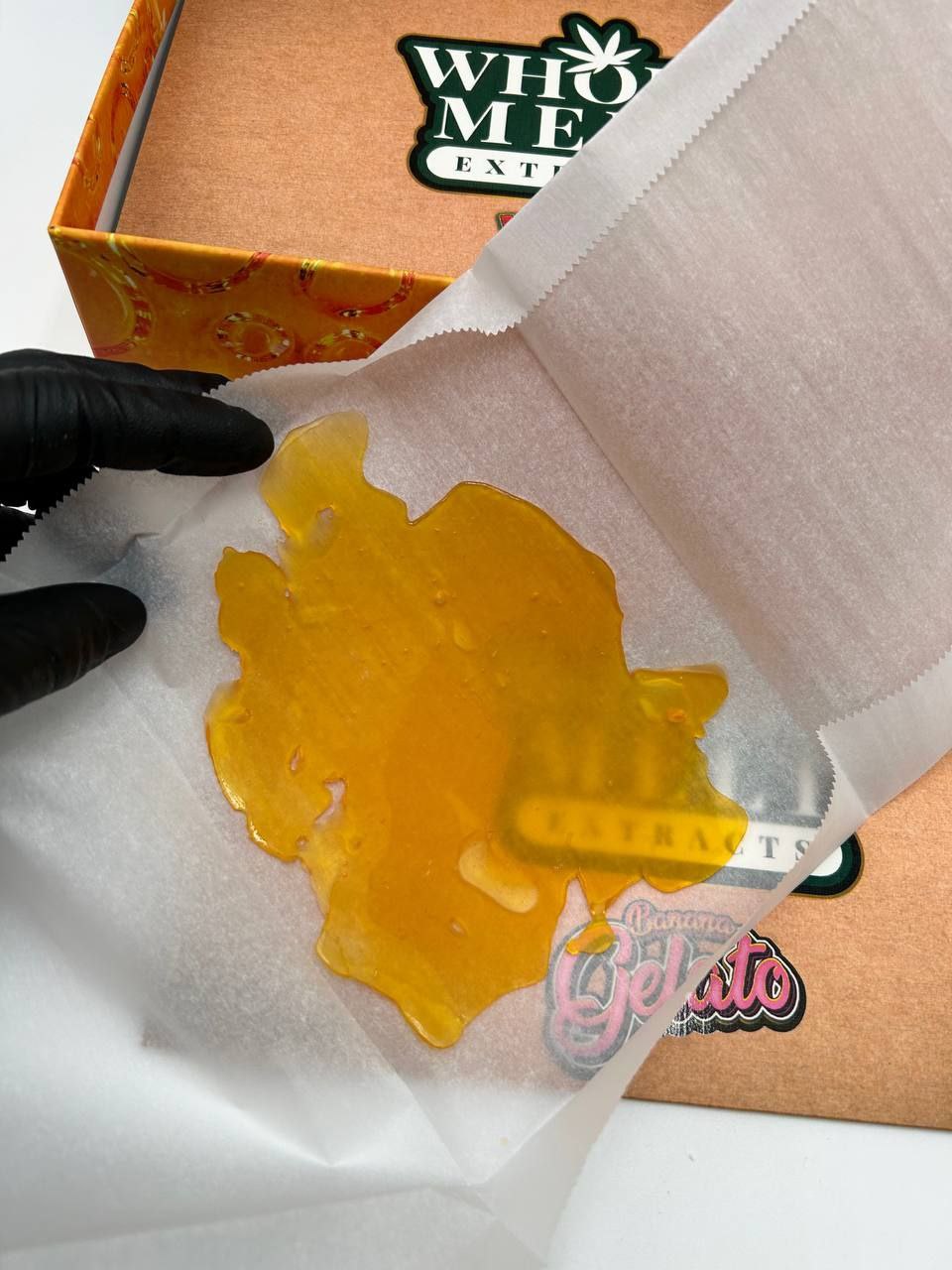 Whole Melt Extracts Banana Gelato | Shatter Slabs - Image 3