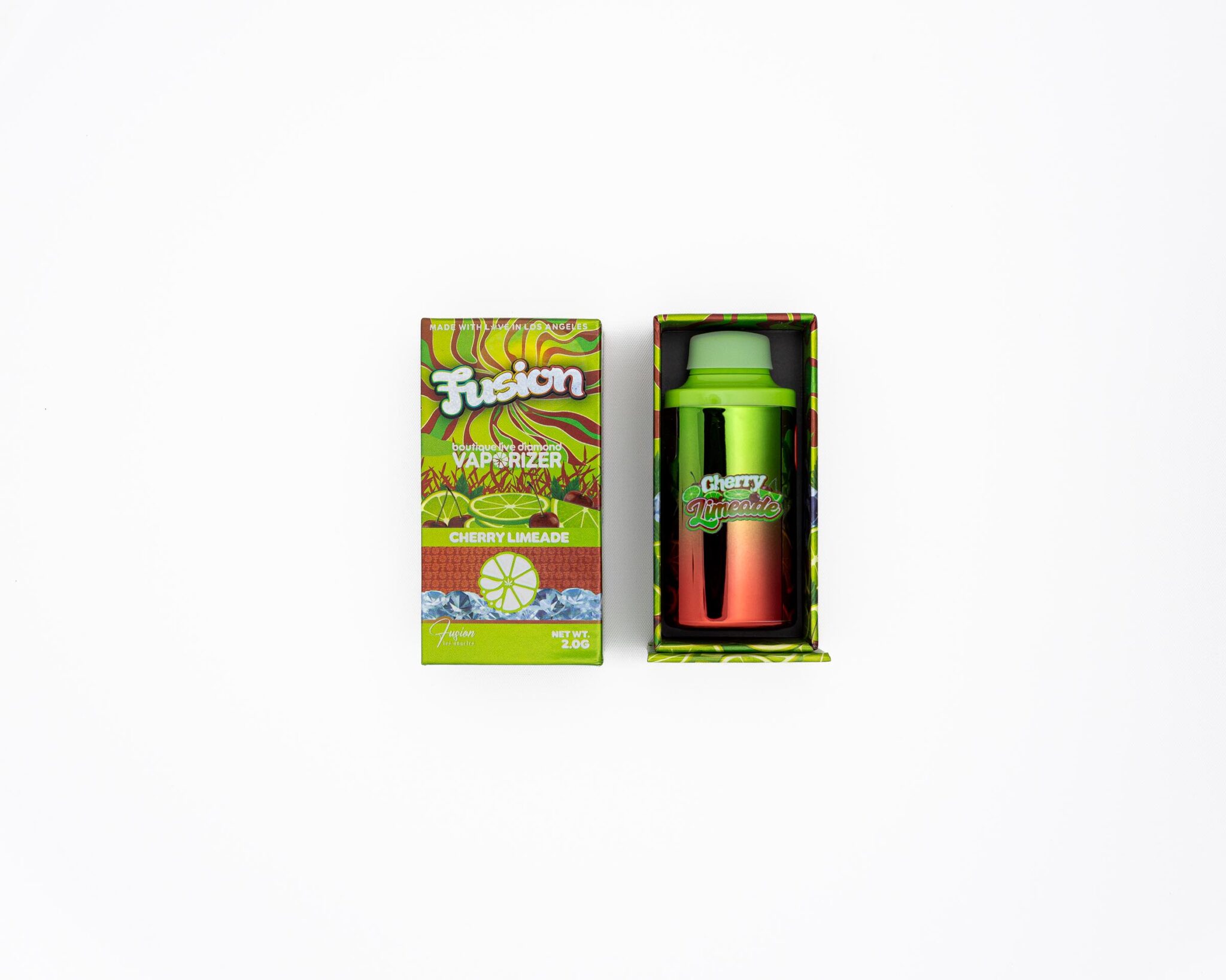 Cherry Limeade Whole Melts x Fusion – 2G Hybrid Disposable Vape - Image 3