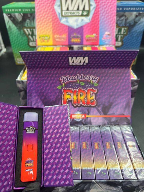 Blackberry Fire Whole Melts Disposable – Indica